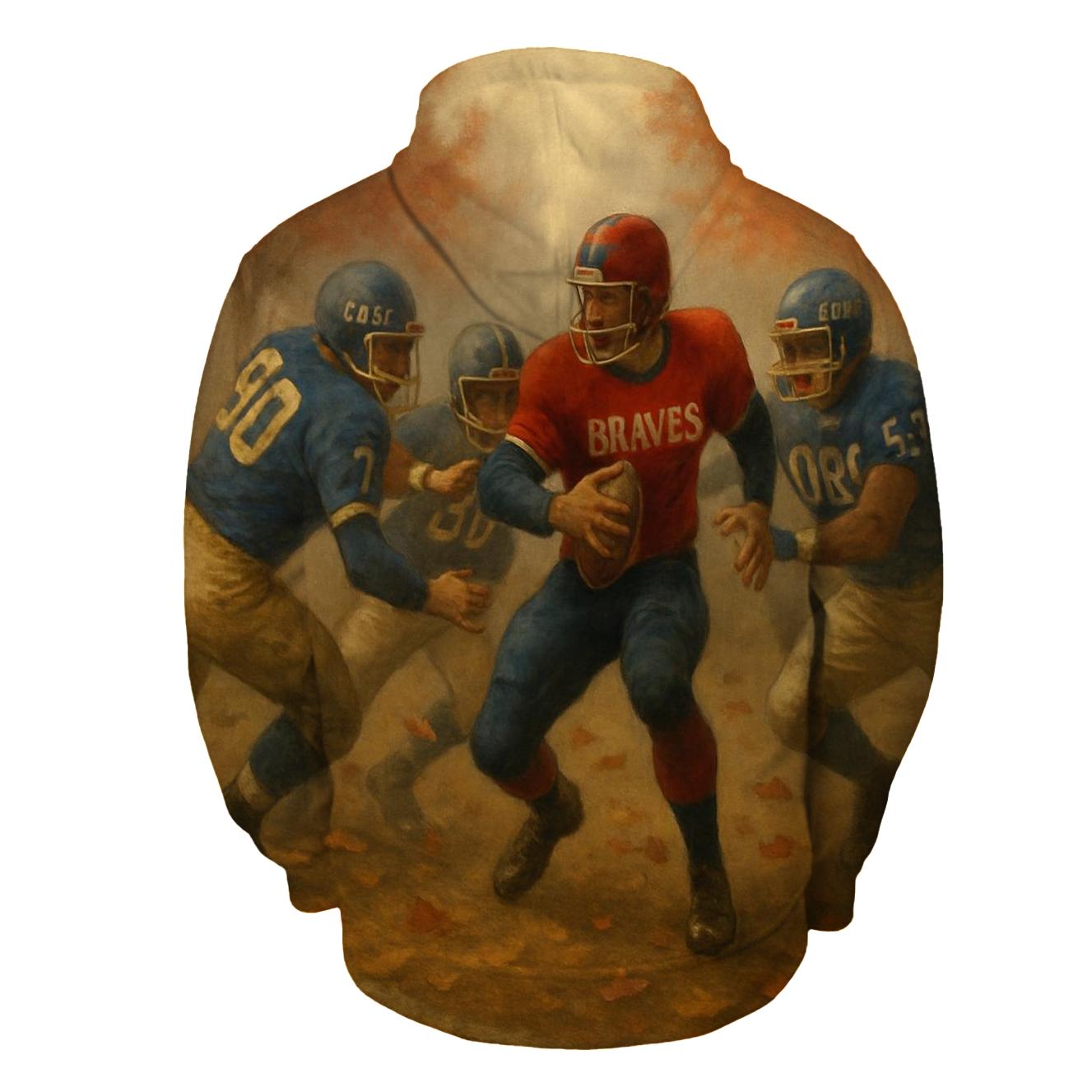 Braves Aerial Option Versus Cubs Bear Trap hoodie trends