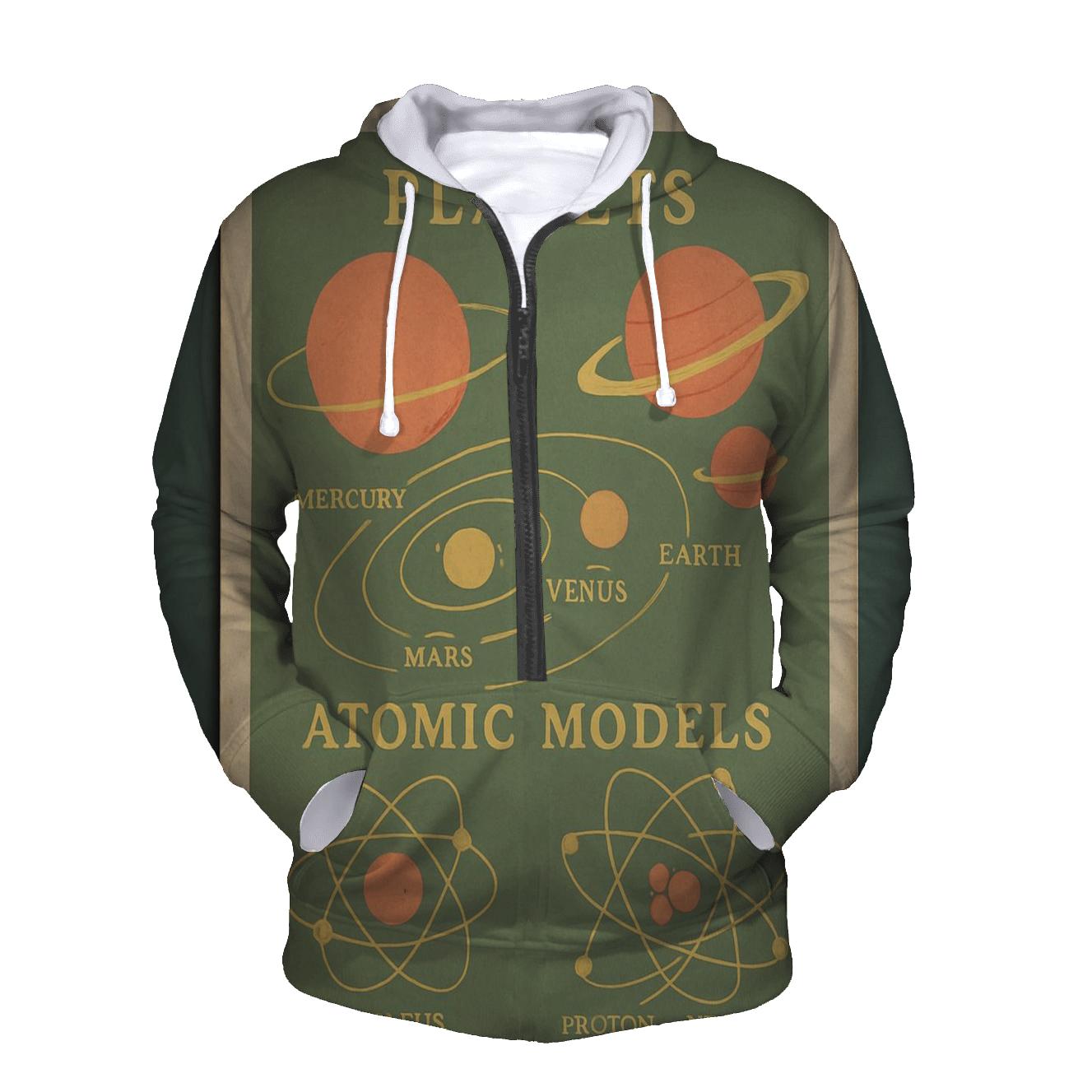 Retro Classroom Science Chart hoodie styles