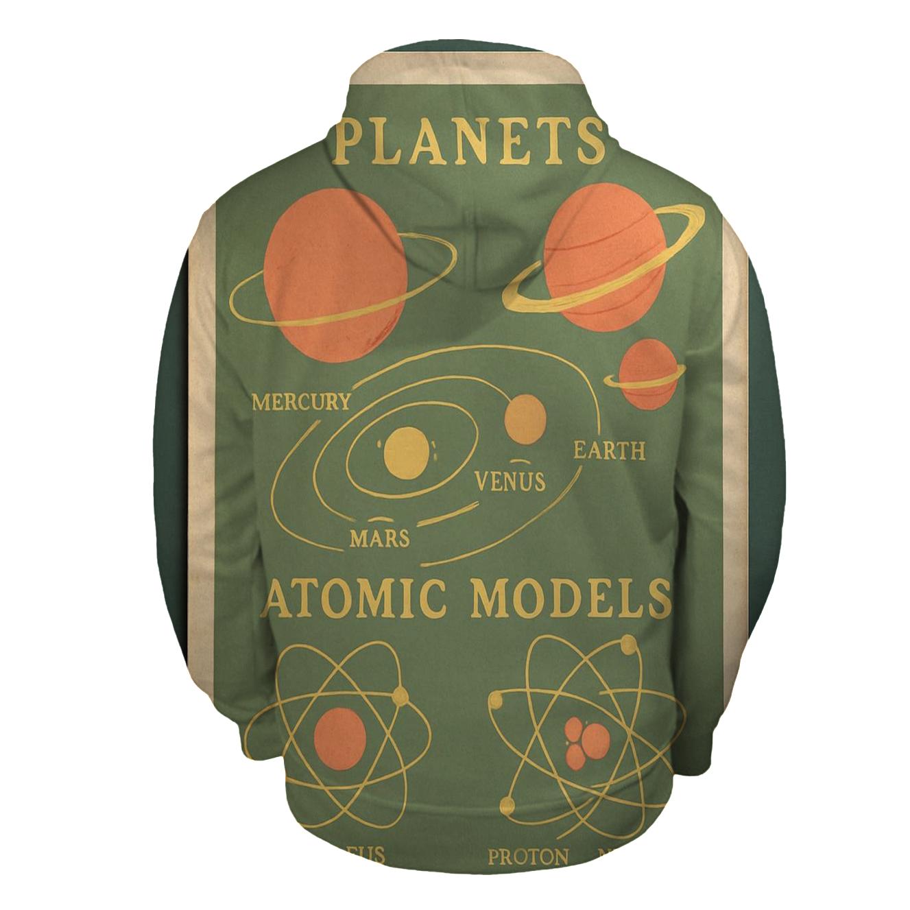 Retro Classroom Science Chart hoodie styles
