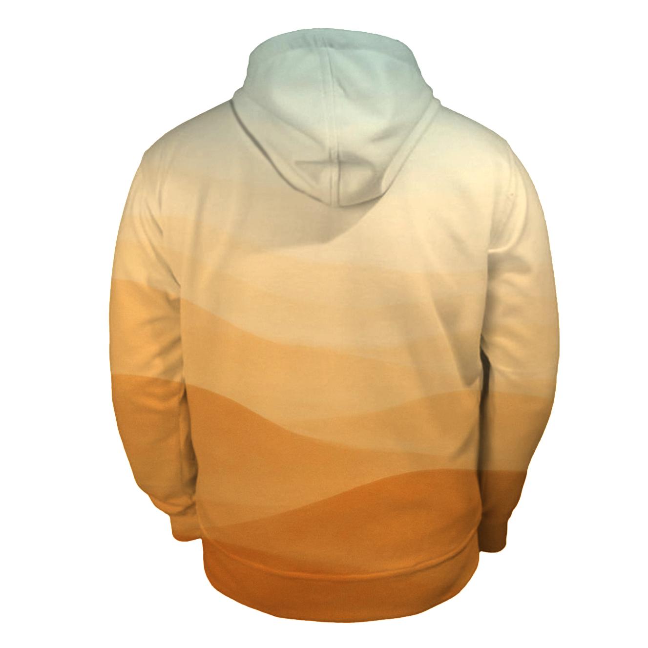 Desert Mirage Drift embroidered hoodies