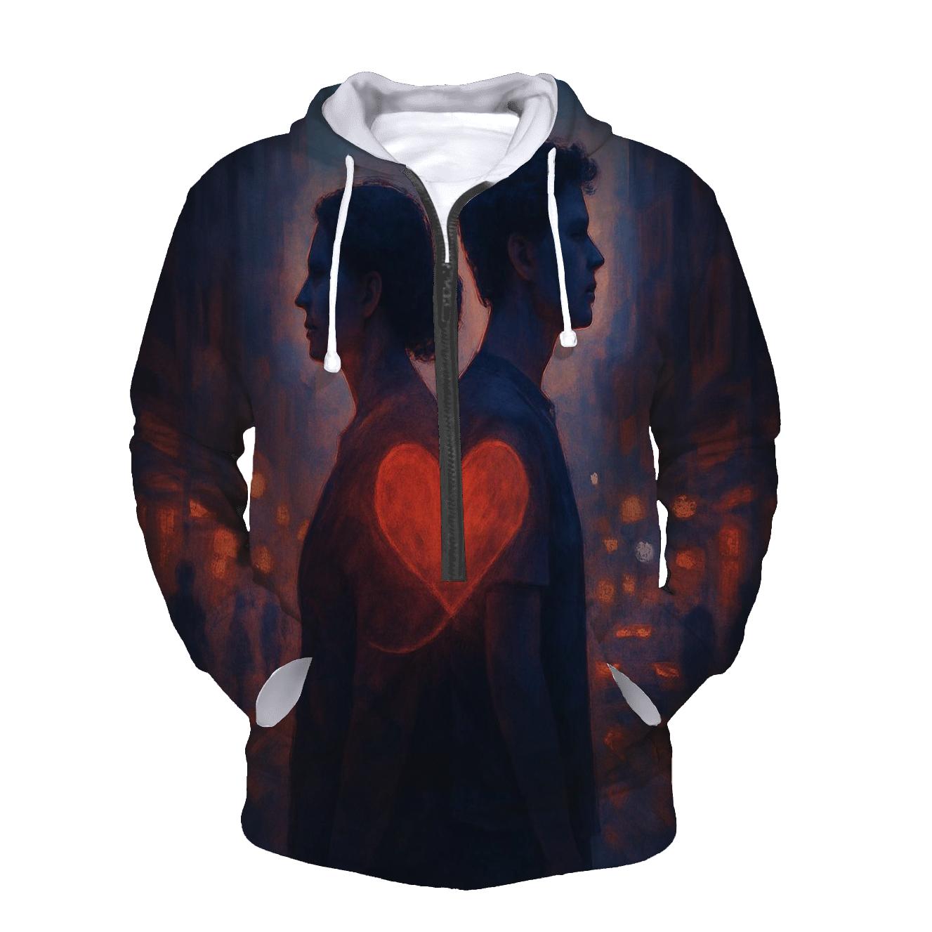 The Heartbeat She Lent You To Face The World custom hoodies