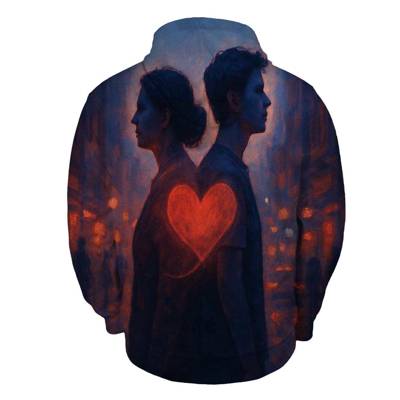 The Heartbeat She Lent You To Face The World custom hoodies
