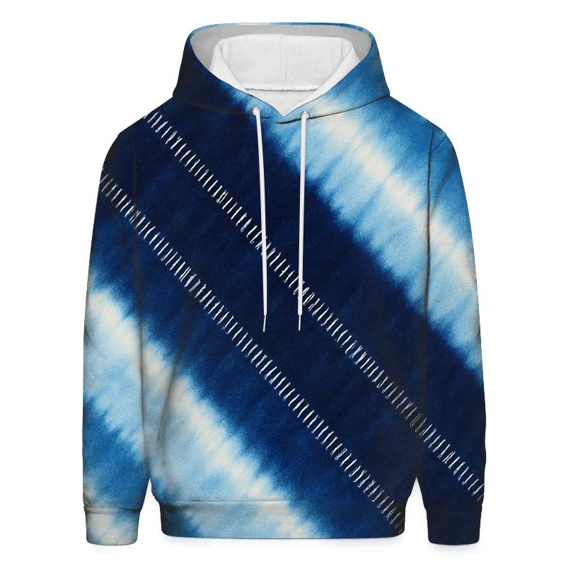 Indigo Arashi Rainfall Flow hoodie designs
