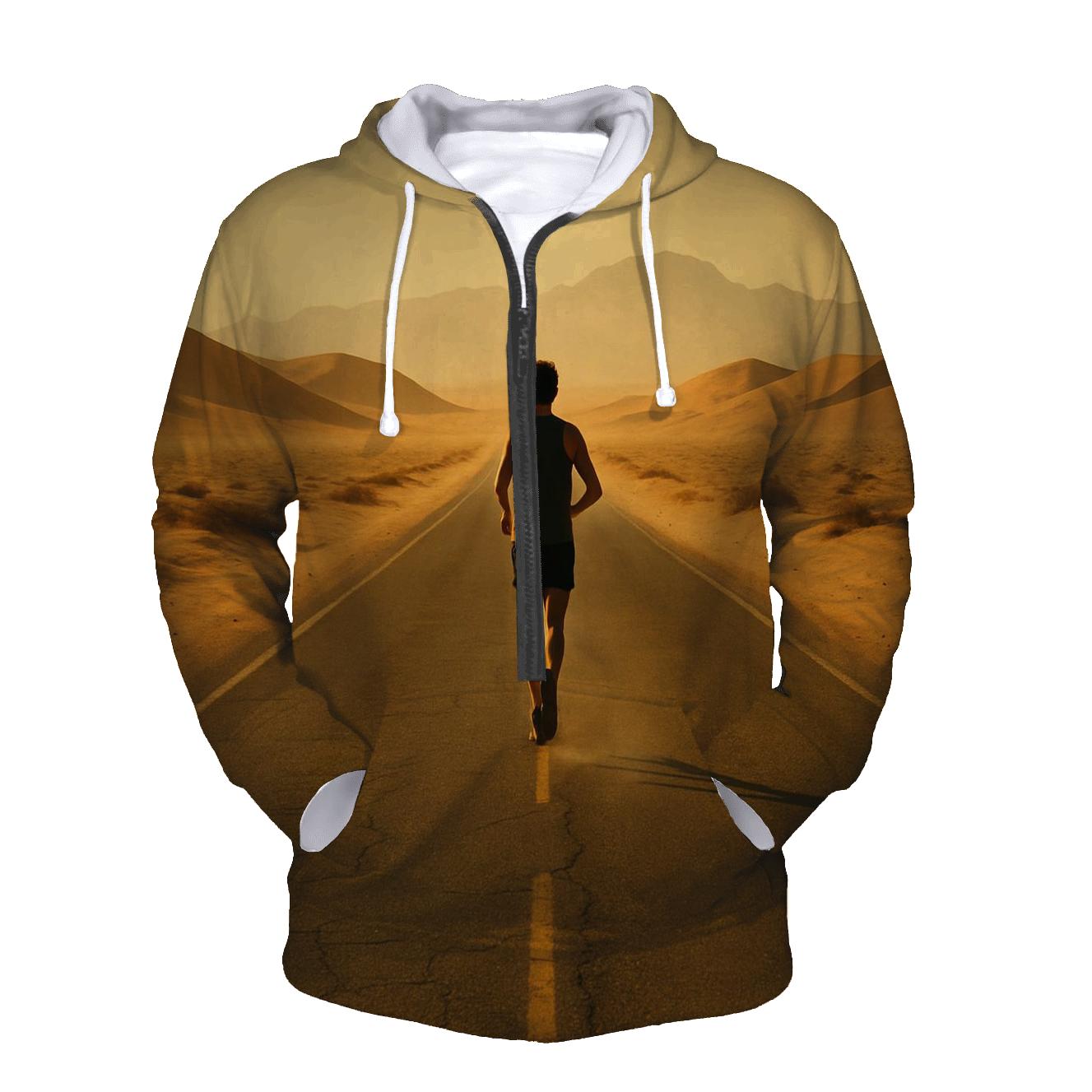 Desert Marathon Journey hoodies fashion