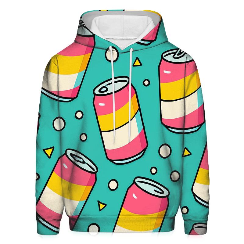 Retro Soda Pop Bubbles premium hoodies