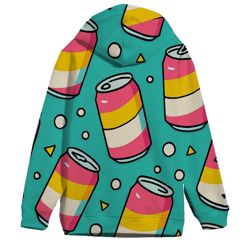 Retro Soda Pop Bubbles premium hoodies