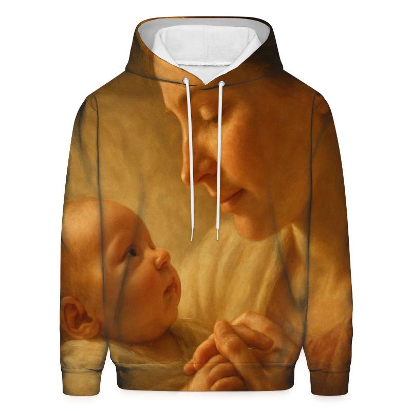 The First Gaze That Teaches You Who You Are graphic hoodies