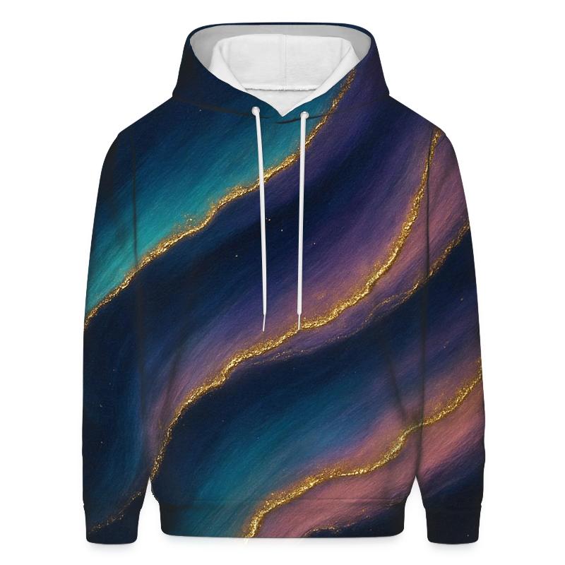 Gilded Aurora Veins hoodie designs
