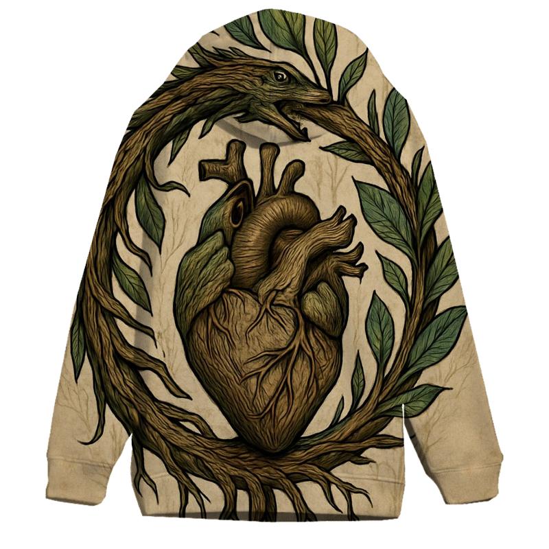 Forest Heart Ouroboros hoodie styles
