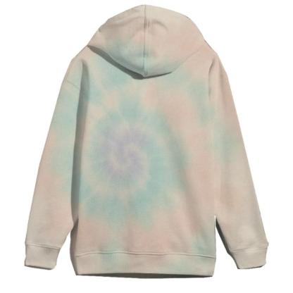 Pastel Overdye Cloud Drift graphic hoodies
