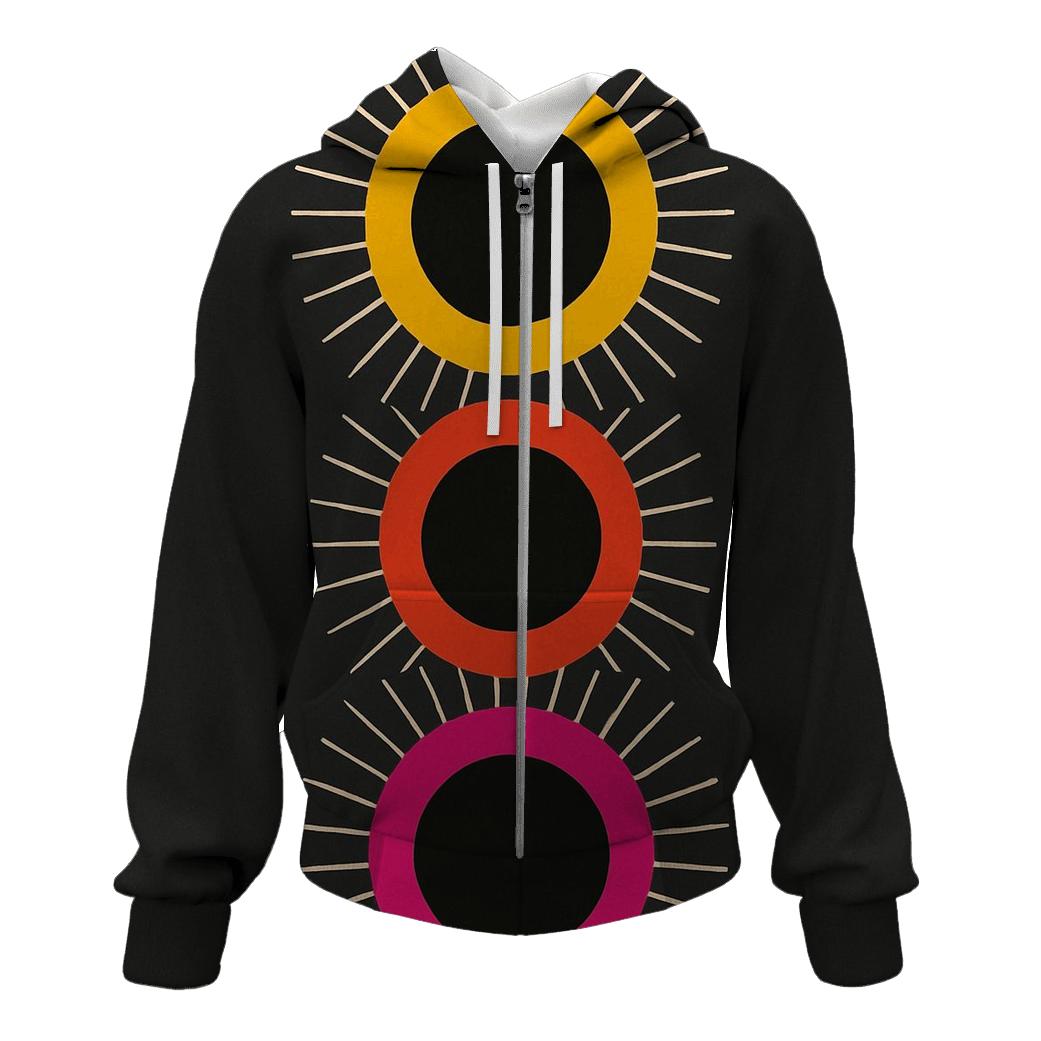Triple Eclipse Corona Bands designer hoodies
