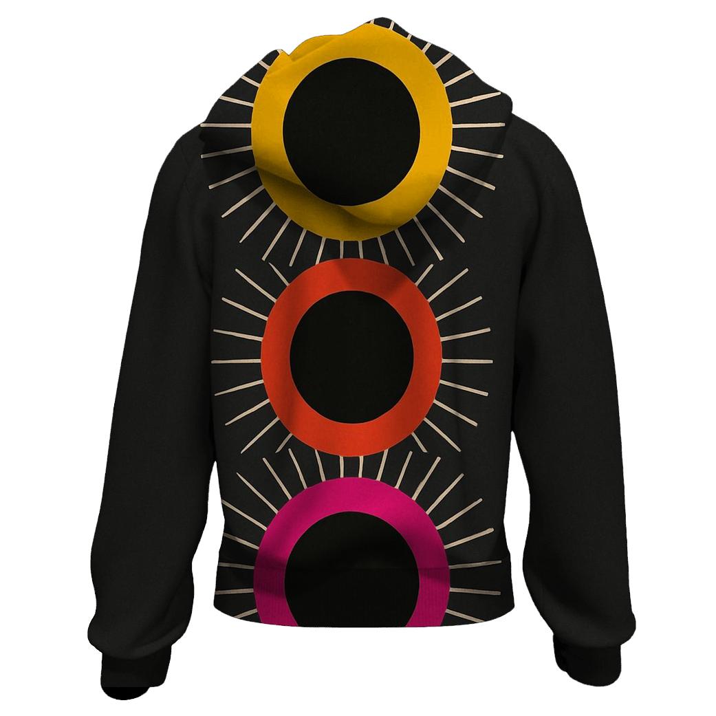Triple Eclipse Corona Bands designer hoodies