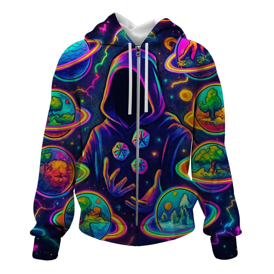 Cascade Of Coincidental Worlds pullover hoodies