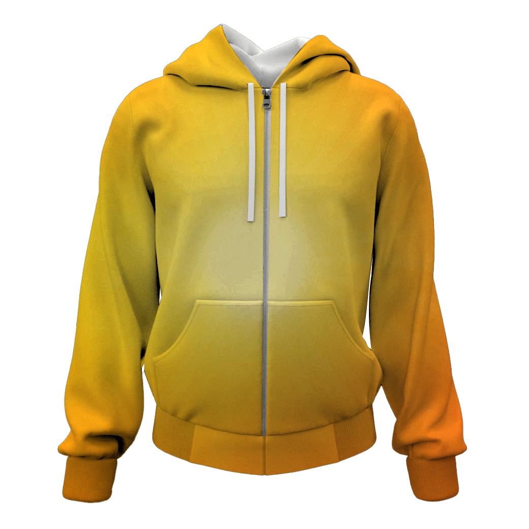 Citrus Sky Bloom heavyweight hoodies