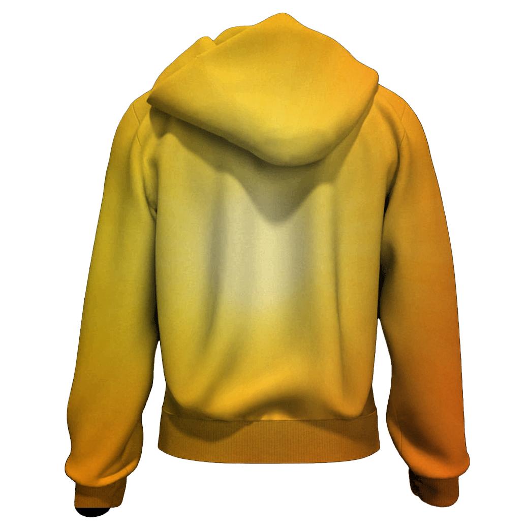 Citrus Sky Bloom heavyweight hoodies