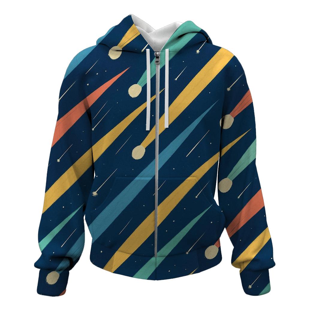 Comet Trail Fan Array custom hoodies