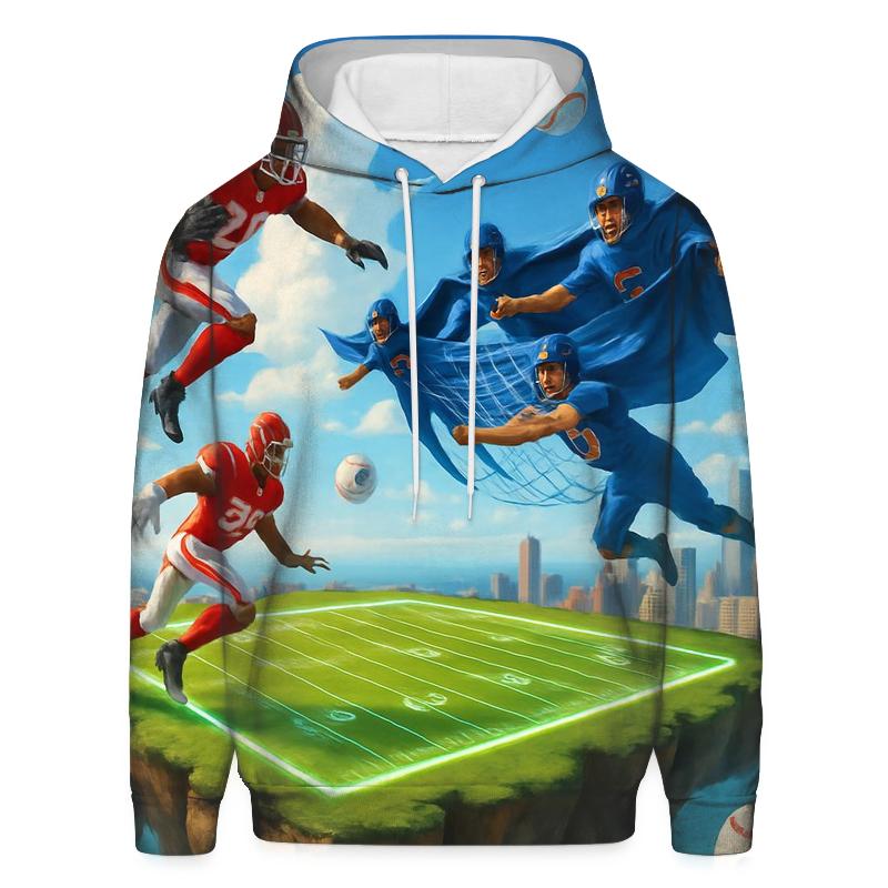 Skyborne Bowl Braves Versus Cubs Airborne Clash embroidered hoodies