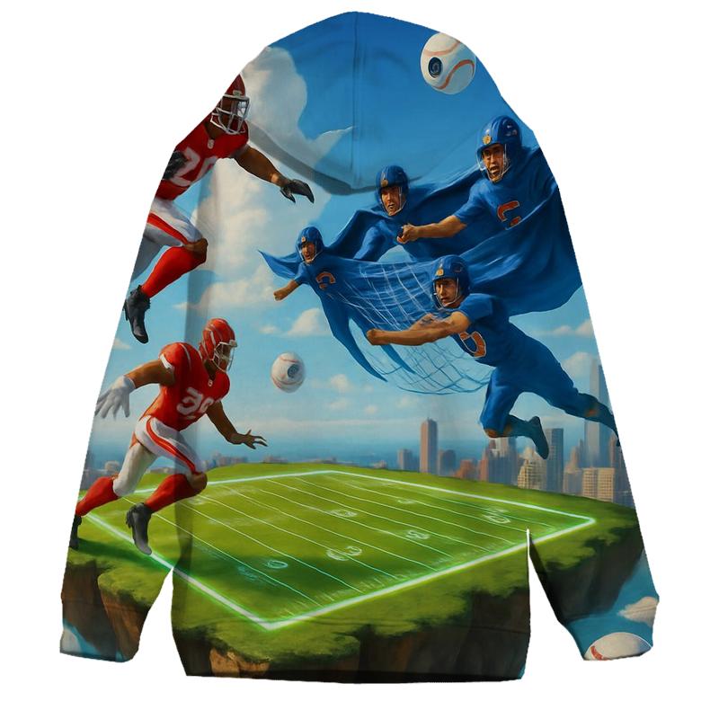 Skyborne Bowl Braves Versus Cubs Airborne Clash embroidered hoodies