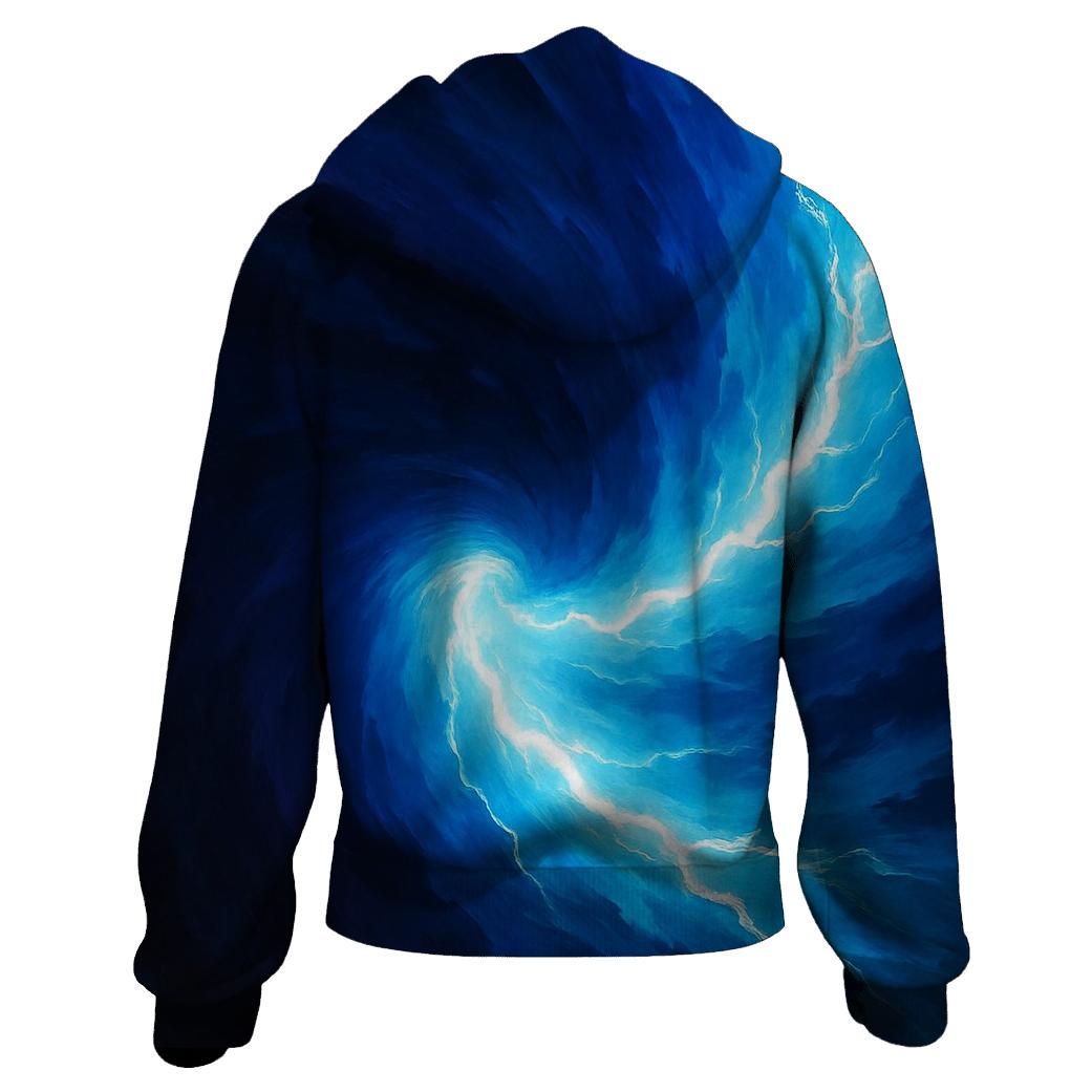 Electric Storm Arc zip-up hoodies