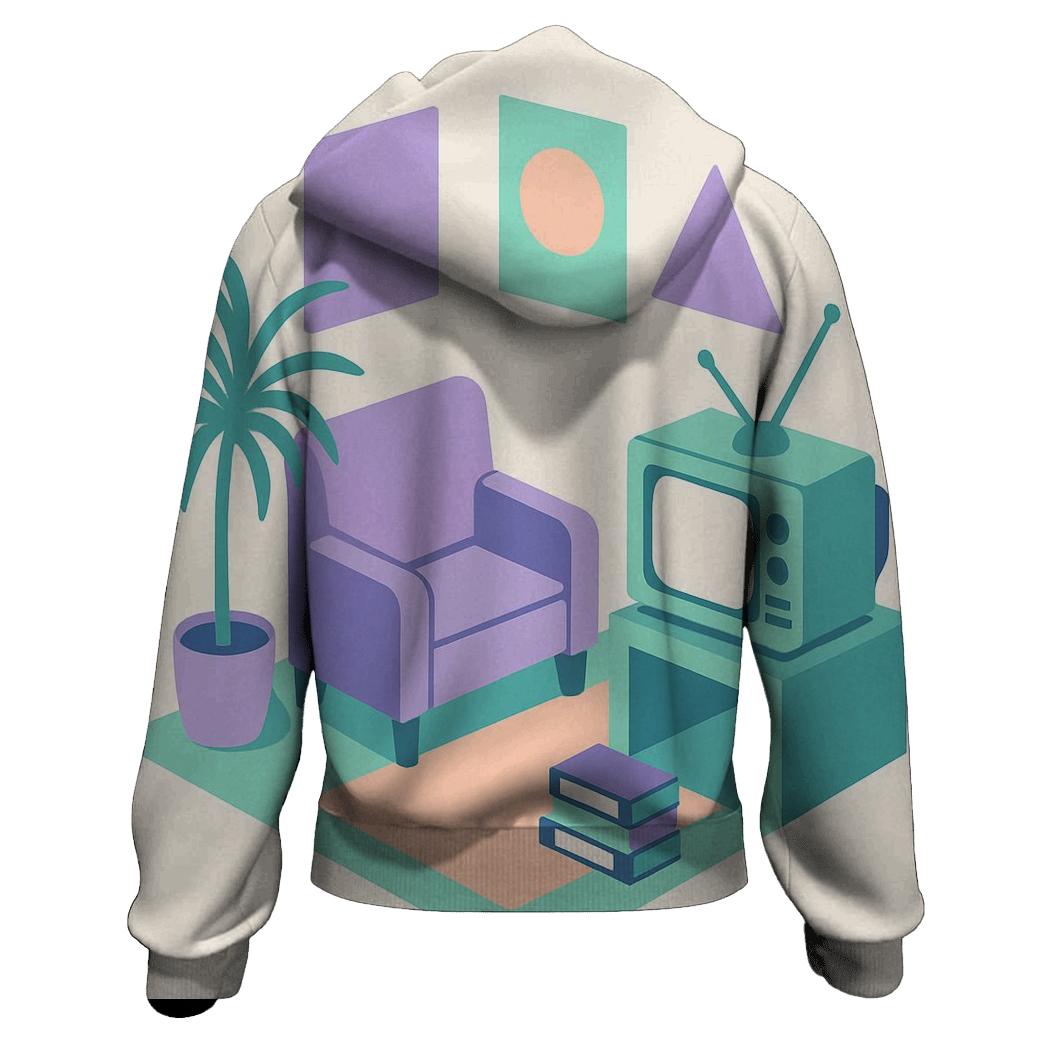 Vaporwave Library Corner hoodie trends