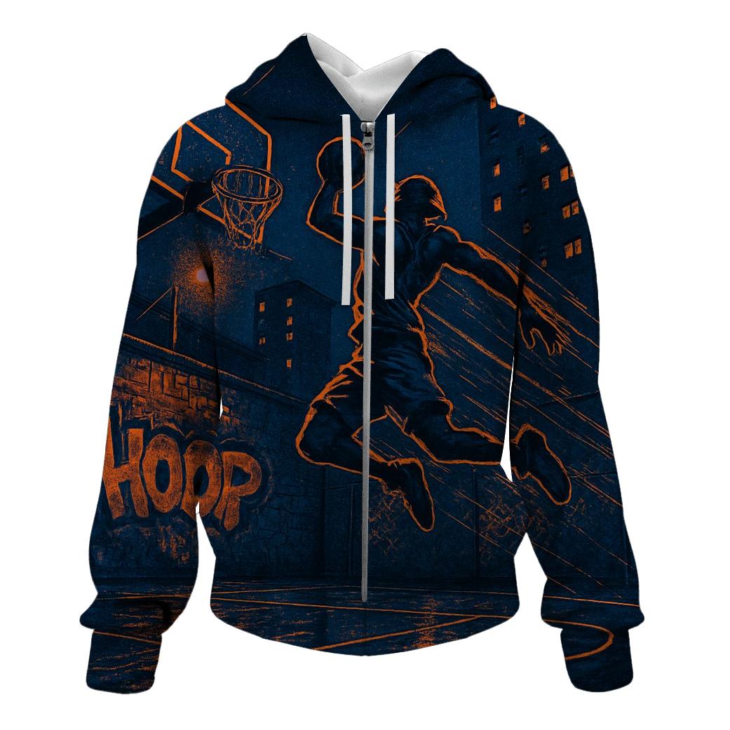 Midnight Street Basketball Rush hoodie styles