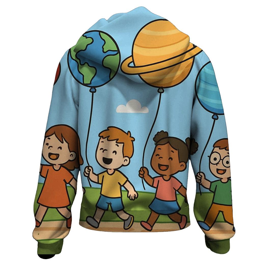 Children Planet Parade pullover hoodies