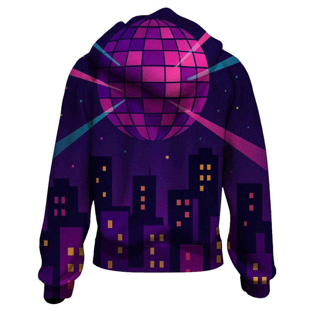 Disco City Skyline hoodies fashion