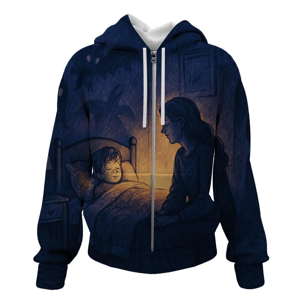Her Voice That Turns Fear Into Morning Light designer hoodies