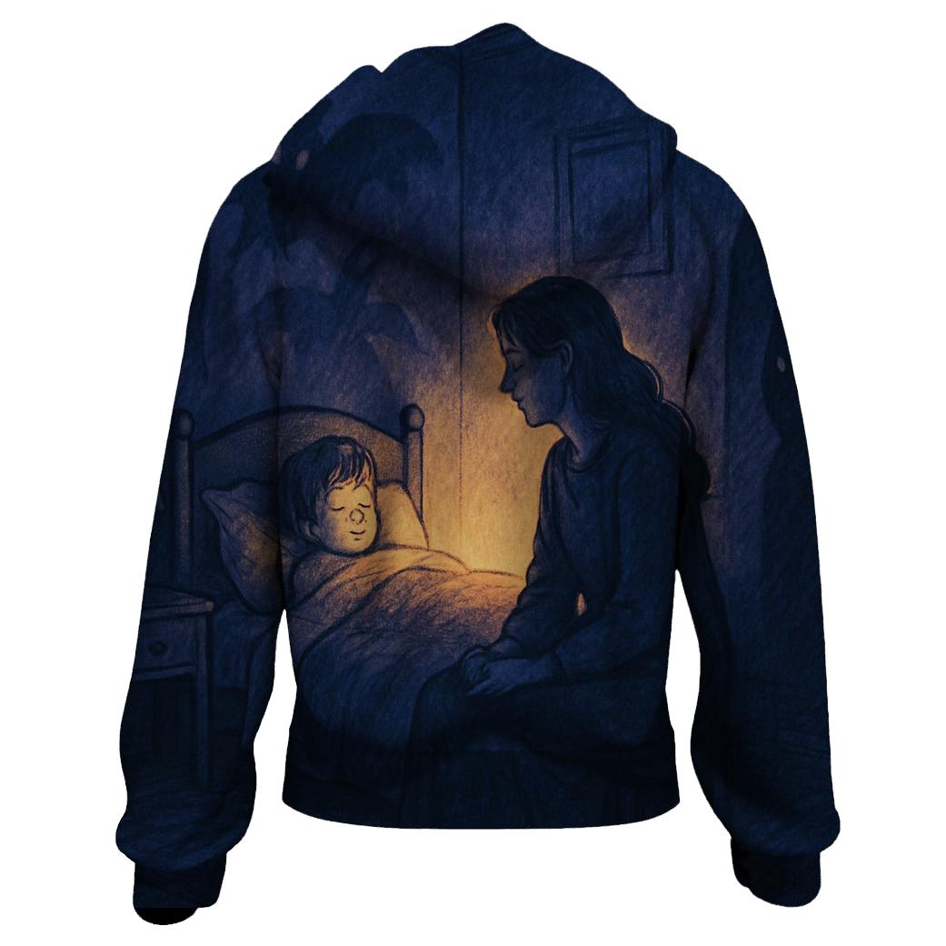 Her Voice That Turns Fear Into Morning Light designer hoodies