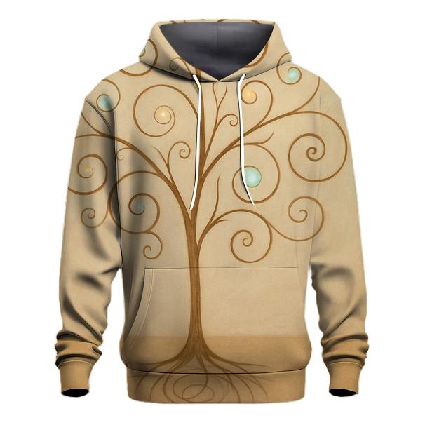 Tree Of Gentle Whispers printed hoodies