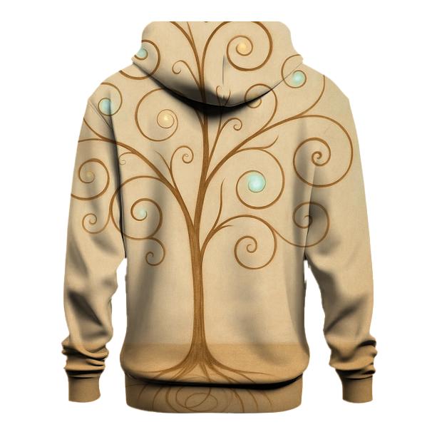 Tree Of Gentle Whispers printed hoodies