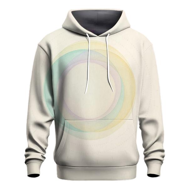 Circle Of Breathing Light printed hoodies