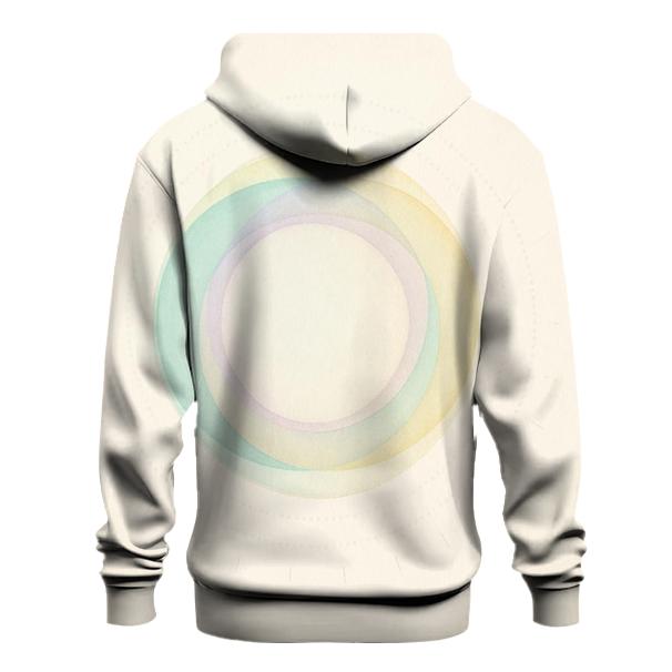 Circle Of Breathing Light printed hoodies