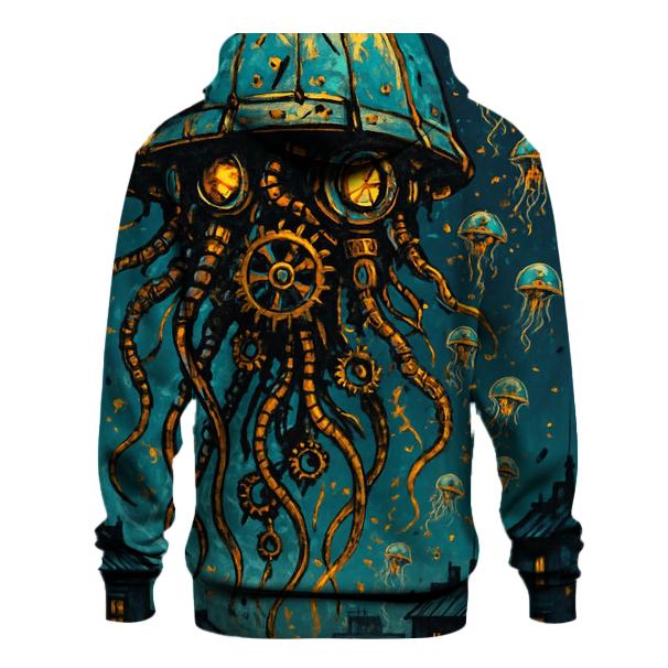 Clockwork Jellyfish Parade graphic hoodies