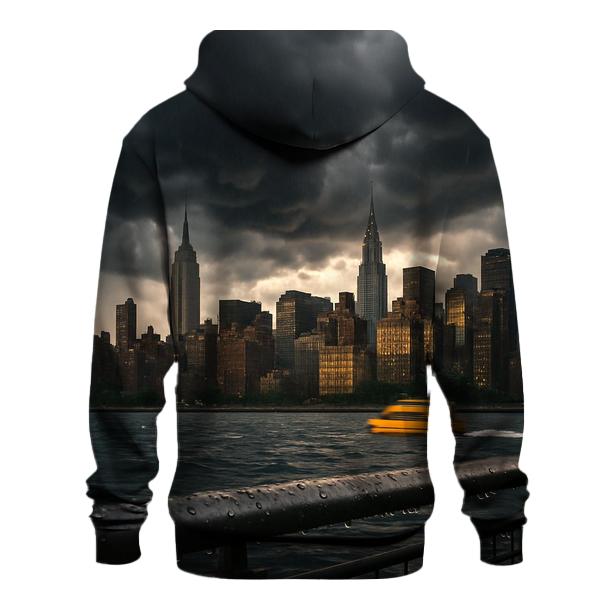 Summer Storm Rolling Over Midtown custom hoodies