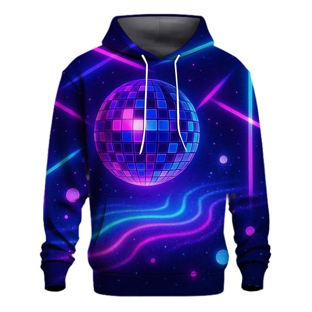 Neon Mirage Disco Grid hoodie trends
