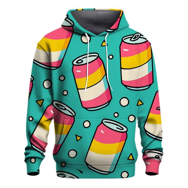 Retro Soda Pop Bubbles graphic hoodies