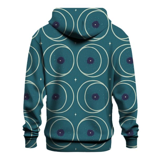 Gravitational Lens Arc Tiling zip-up hoodies