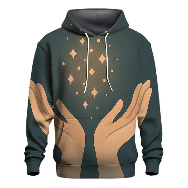 Hands Of Quiet Blessing premium hoodies