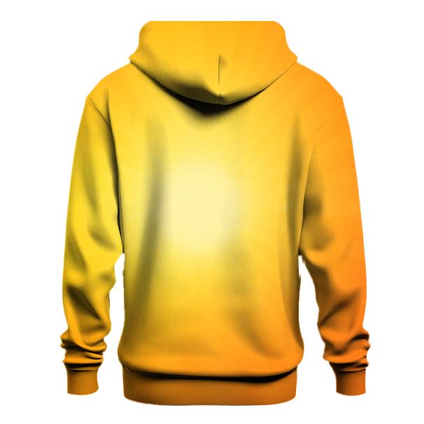 Citrus Sky Bloom pullover hoodies