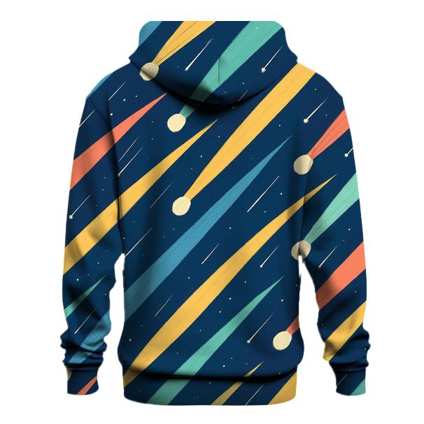 Comet Trail Fan Array graphic hoodies