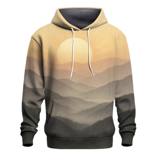 Dawn Over Still Mountains hoodie designs