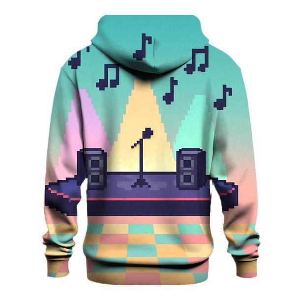Pixel Stage Dreamscape graphic hoodies