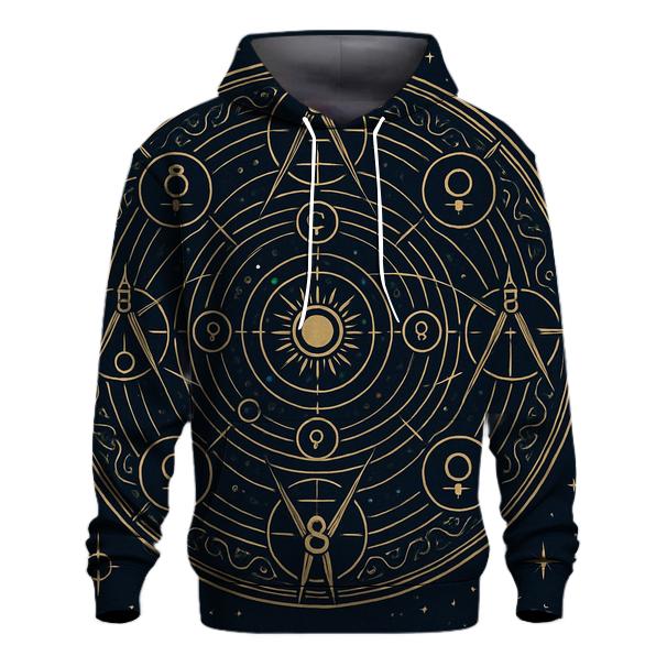 Stellar Compass Mandala hoodie designs