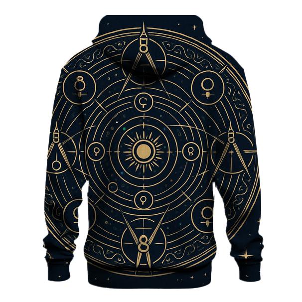 Stellar Compass Mandala hoodie designs