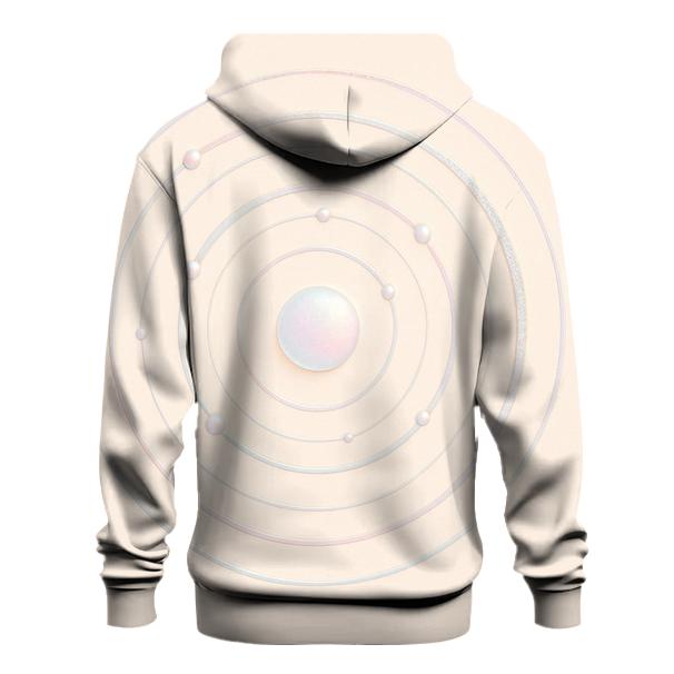 Opaline Halo Orbits graphic hoodies