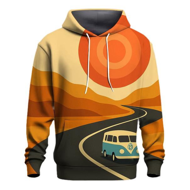 Groovy Desert Roadtrip hoodie trends