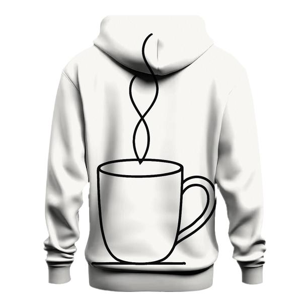 Minimal Steam Linework custom hoodies