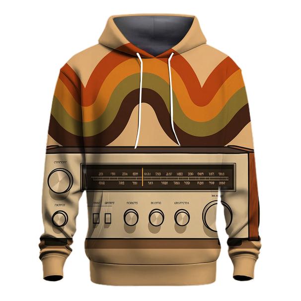 Retro Stereo Soundwaves hoodies fashion