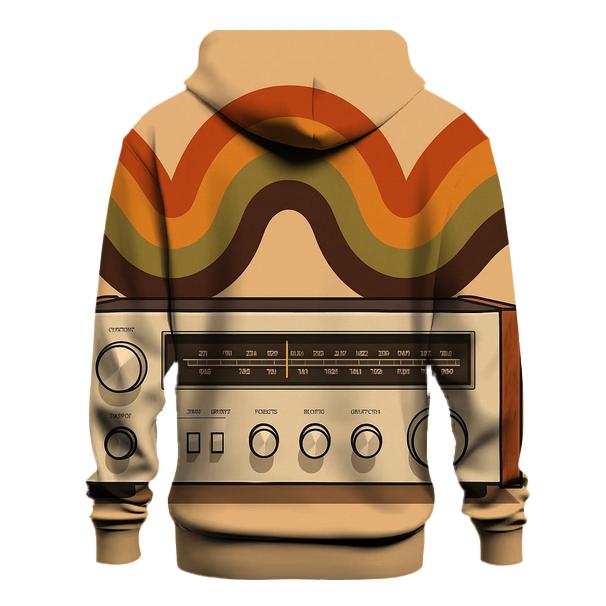 Retro Stereo Soundwaves hoodies fashion
